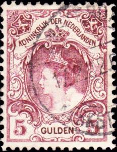 Netherlands Scott 85 Used.