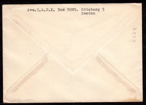 Sweden, Scott # 432-434,  FDC Lot 230716-01