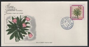 Portugal Azores FDC Bellflower Sc 332 L215