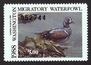 #3, Washington State Duck stamp, SCV $9