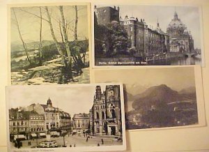 GERMANY  8 DIFF. PICTORIAL CANCELS 1934-1942