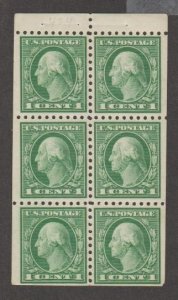U.S. Scott #424d Washington Stamp - Mint Booklet