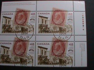 ​CANADA-2002-SC#1956  CENTENARY OF CPAA-CANADA -MNH BLOCK VERY FINE