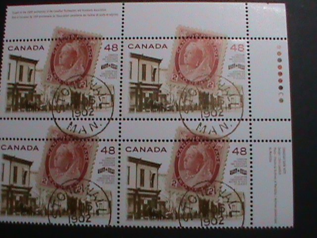 ​CANADA-2002-SC#1956  CENTENARY OF CPAA-CANADA -MNH BLOCK VERY FINE