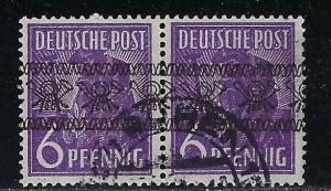 Germany AM Post Scott # 601, used, pair