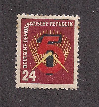 GERMANY - DDR SC# 89 F-VF OG 1951