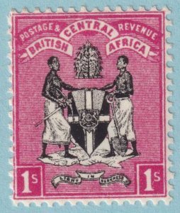 BRITISH CENTRAL AFRICA 36 MINT HINGED OG *  NO FAULTS VERY FINE!  FUG