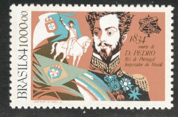 Brazil Scott 1954 MNH** 1984 Don Pedro  stamp