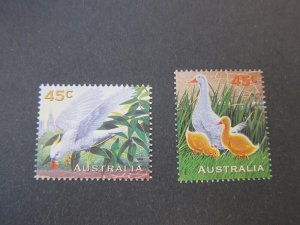 Australia 1966 Sc 1558,9 bird MNH