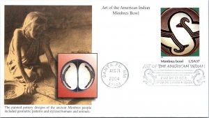 FDC 2004 SC #3873 Fleetwood Cachet - Santa Fe, NM - Single - J3160