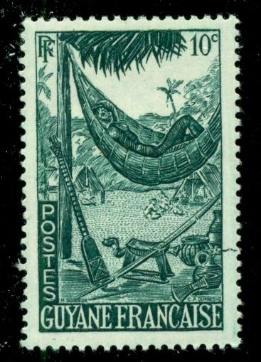 French Guiana 1947 #192 MH SCV (2014)=$0.30