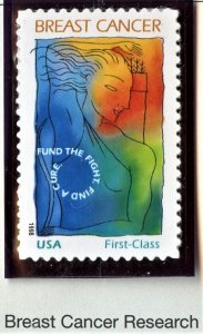 SCOTT # B1 BREAST CANCER RESEARCH  (OG/MNH) MOUNTED