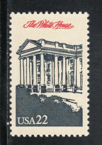 2219e * THE WHITE HOUSE **  ** U.S, Postage Stamp MNH