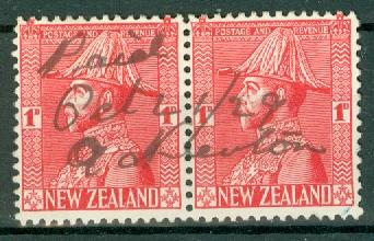 New Zealand - Scott 184 Pair