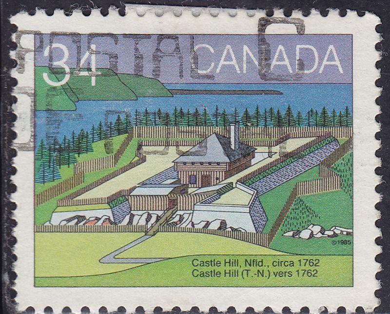 Canada 1053 USED 1985 Castle Hill, Newfoundland 34¢