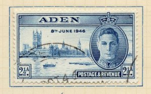 Aden 1937 Early Issue Fine Used 2.5as. NW-194919