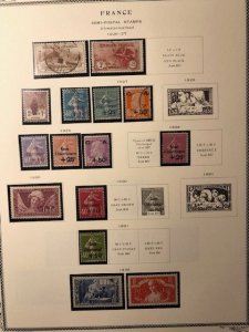 French Semi Postals - 12 pages -