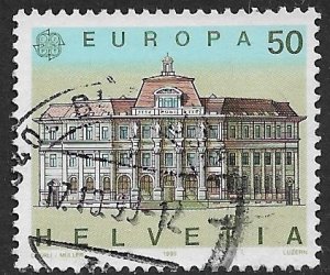 SWITZERLAND 1990 50c POST OFFICES Europa Issue Sc 861 VFU