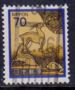 Japan, 1982, Fauna - Deer, 70y, used*