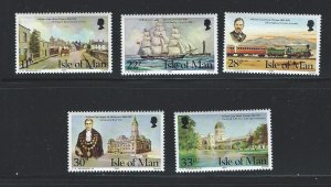 Isle of Man  MNH sc  267-271