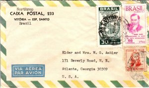 Brazil to Atlanta,GA 1967 Cover