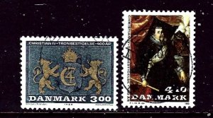 Denmark 847-48 Used 1988 Christmas    (ap5553)