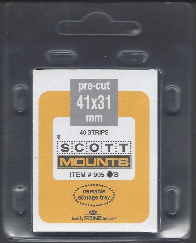 Scott/Prinz Mounts  41x31 Package of 40