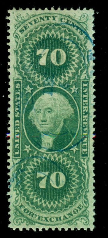 MOMEN: US STAMPS #R65c USED LOT #70569