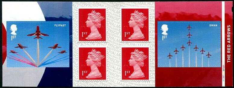 HERRICKSTAMP GREAT BRITAIN Sc.# 3714a Royal Air Force Red Arrows Retail Booklet