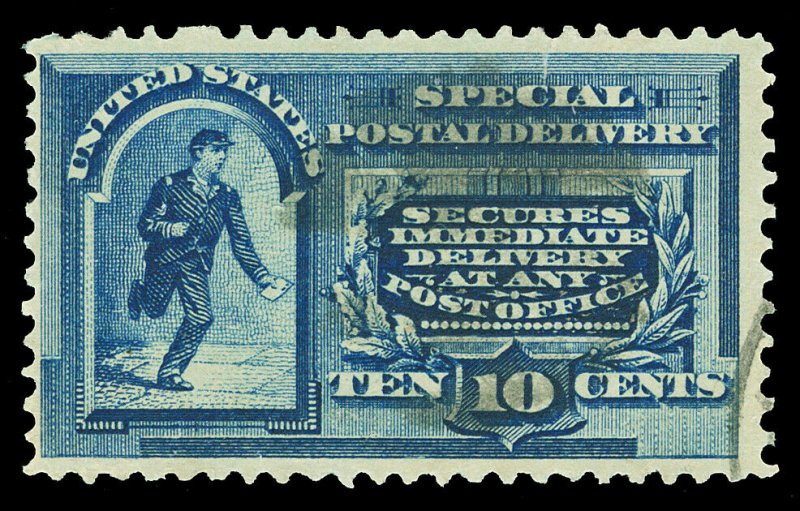 Scott E2 1888 10c Special Delivery Perforated 12 Issue Used F-VF Cat $45