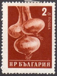 Bulgaria 1020 - Mint-H - 2s Onions (1958) (2)