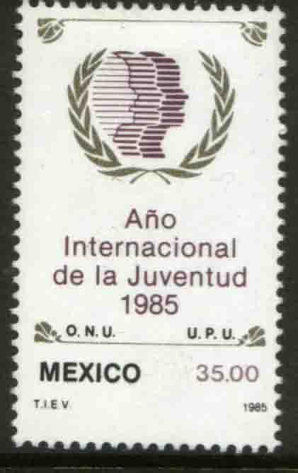 MEXICO 1378 International Youth Year MNH