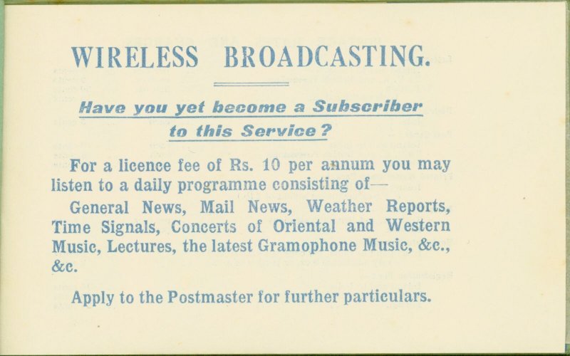 Ceylon 1935 2R.70 Booklet SGSB14a J.N 57642-1,000 (2-36) Containing 30 x 9c i... 