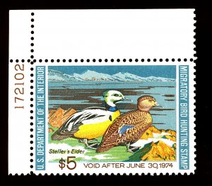 U.S. #RW40 MINT PL# SINGLE OG NH