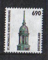 Germany #1859  MNH  1996  historic sites  690pf  Hamburg