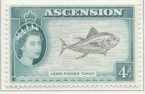 1956 BRITISH COLONY ASCENSION 4d MH* Stamp A4P15F39610-