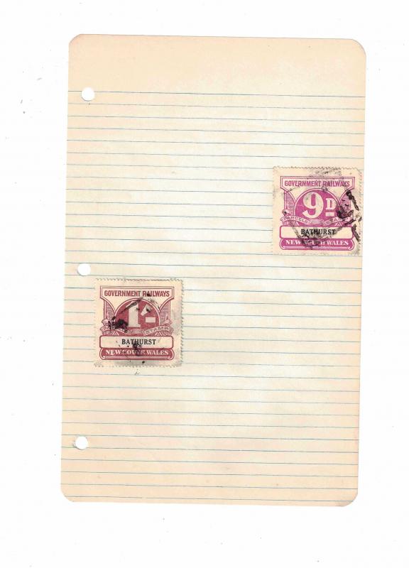 2-Binder hoard of Foreign Railroad Stamps - 350 3 ring pages 1-15 per page