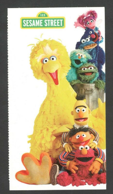 5394 Sesame Street Selvage (No Stamps) Mint/nh Free Shipping 