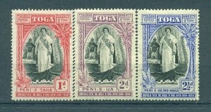 Tonga sc# 70-72 mh cat value $16.65