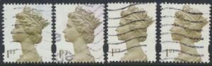 Machin 1st Millennium  SG 2124 / d  SC# MH335 -MH336  Used copies - see details