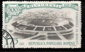 ROMANIA Scott # 1286 Used - National Stadium