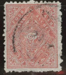 India - Feudatory state of Travancore Scott 12 Used