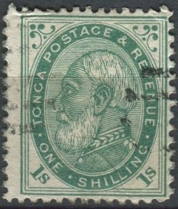 Tonga 1886 SG4 1/- King George I #5 FU