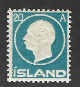 Iceland SC#94 Mint F-VF SCV$32.50...Fill a Key Spot(s)!