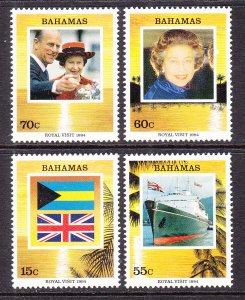 Bahamas 797-800 MNH VF