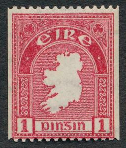IRELAND 105a MINT, NH COIL SINGLE, PERF 15