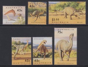 1342-47 1993 Dinosaurs MNH