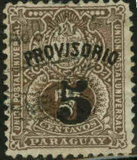 Paraguay Scott 46 Used stamp