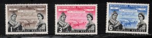 BECHUANALAND PROTECTORATE Scott # 166-8 MH - QEII & QV