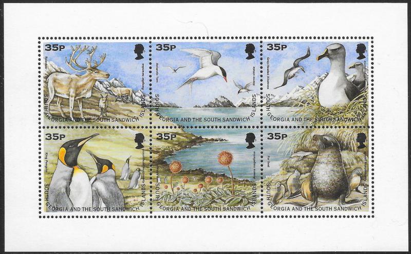 South Georgia 219 MNH - Flora & Fauna